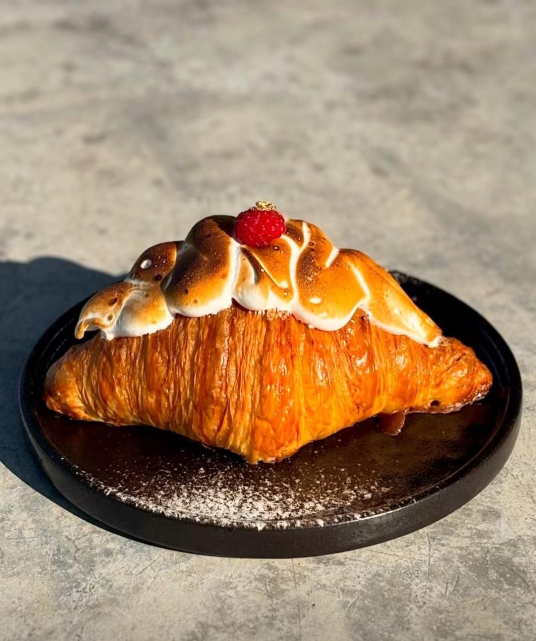 Lemon Meringue Croissant